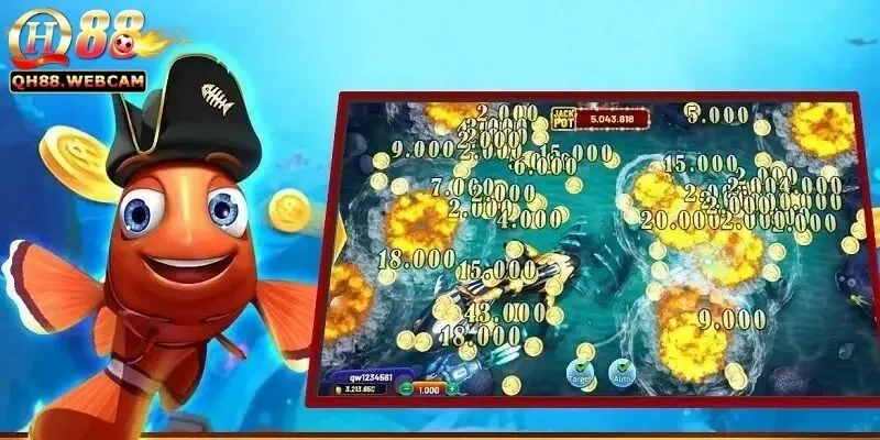 Hệ Thống Vũ Khí và Vật Phẩm Hỗ Trợ trong Bắn Cá QH88
