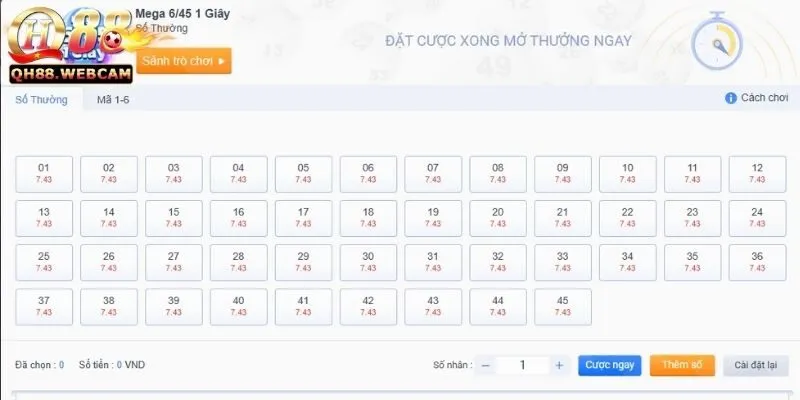 Mega 6/45 - Kết Quả Xổ Số Mega 6/45, Thống Kê, Phân Tích 3 Các Tính Năng Hữu Ích Khác