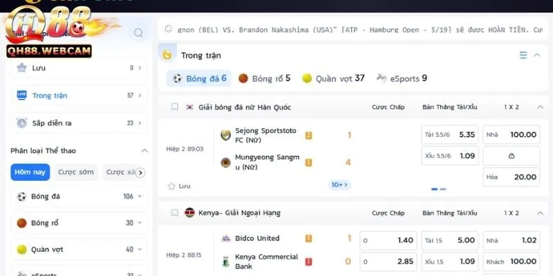 ON Sport - Sảnh Game Cá Cược Trực Tuyến, Nhiều Giải Đấu 3 Các Tính Năng Nổi Bật Khác của ON Sport
